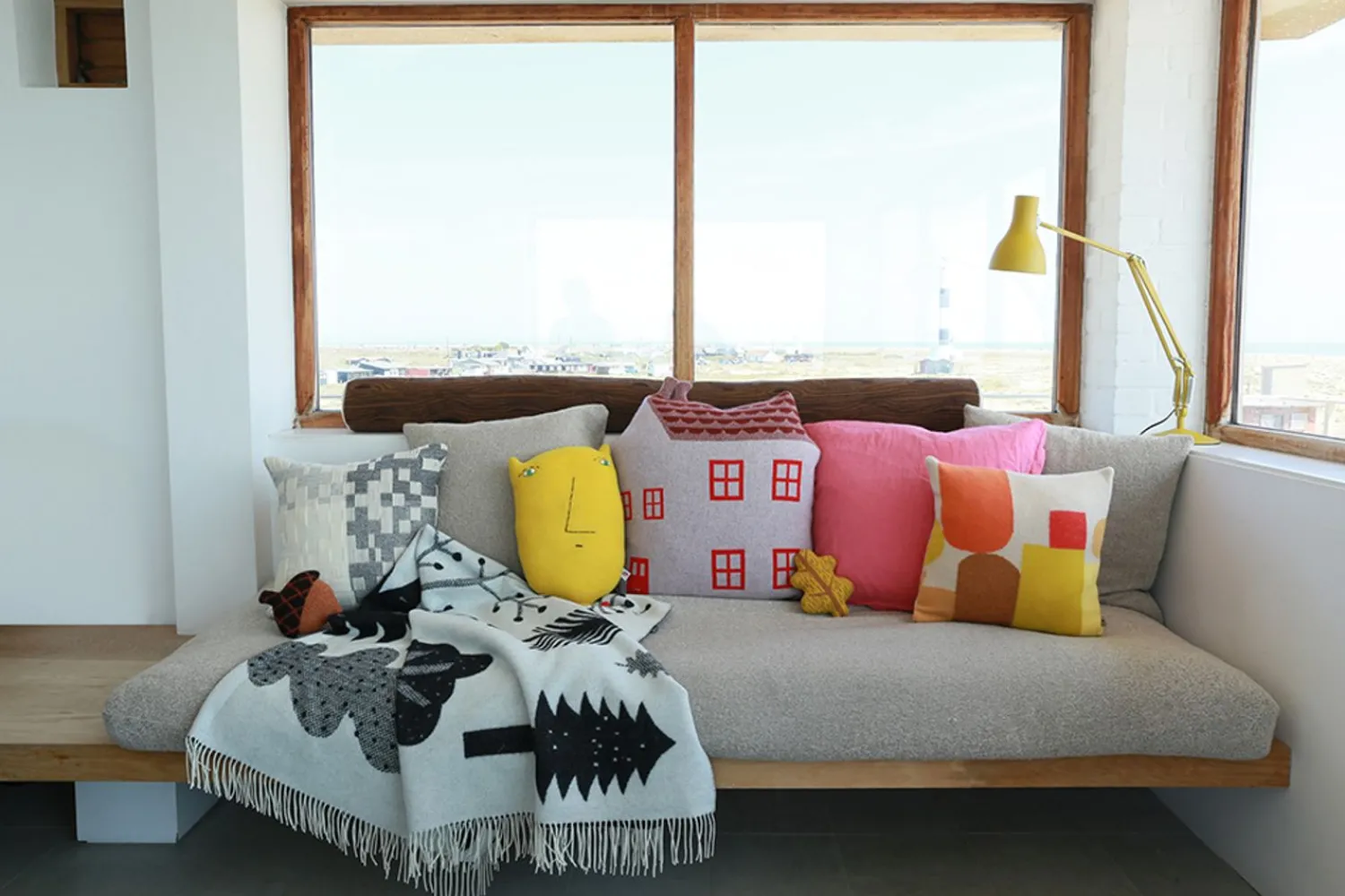 Cushions^Donna Wilson Acorn Shaped Mini - Brown