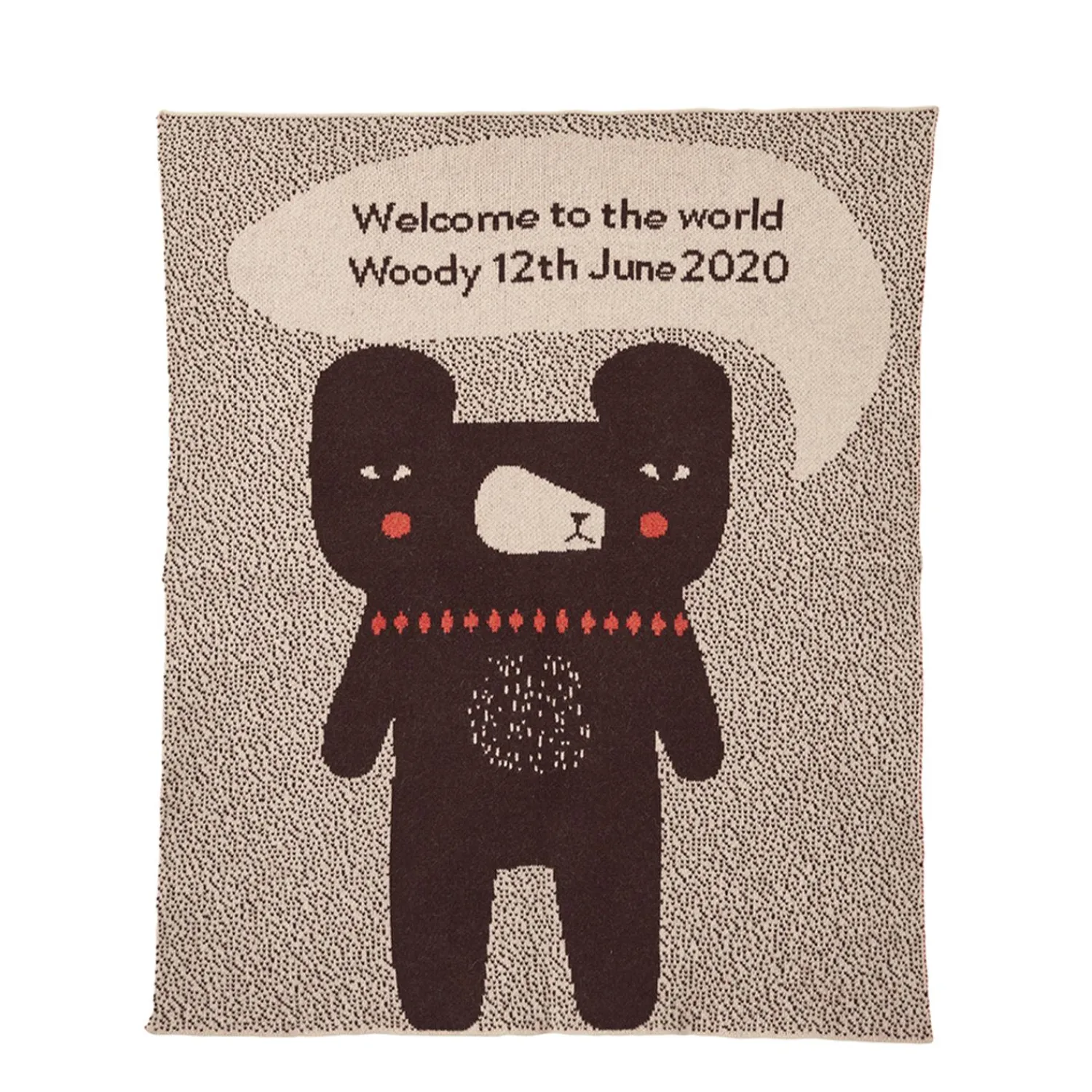 Blankets & Throws^Donna Wilson Bespoke Welcome Baby Blanket