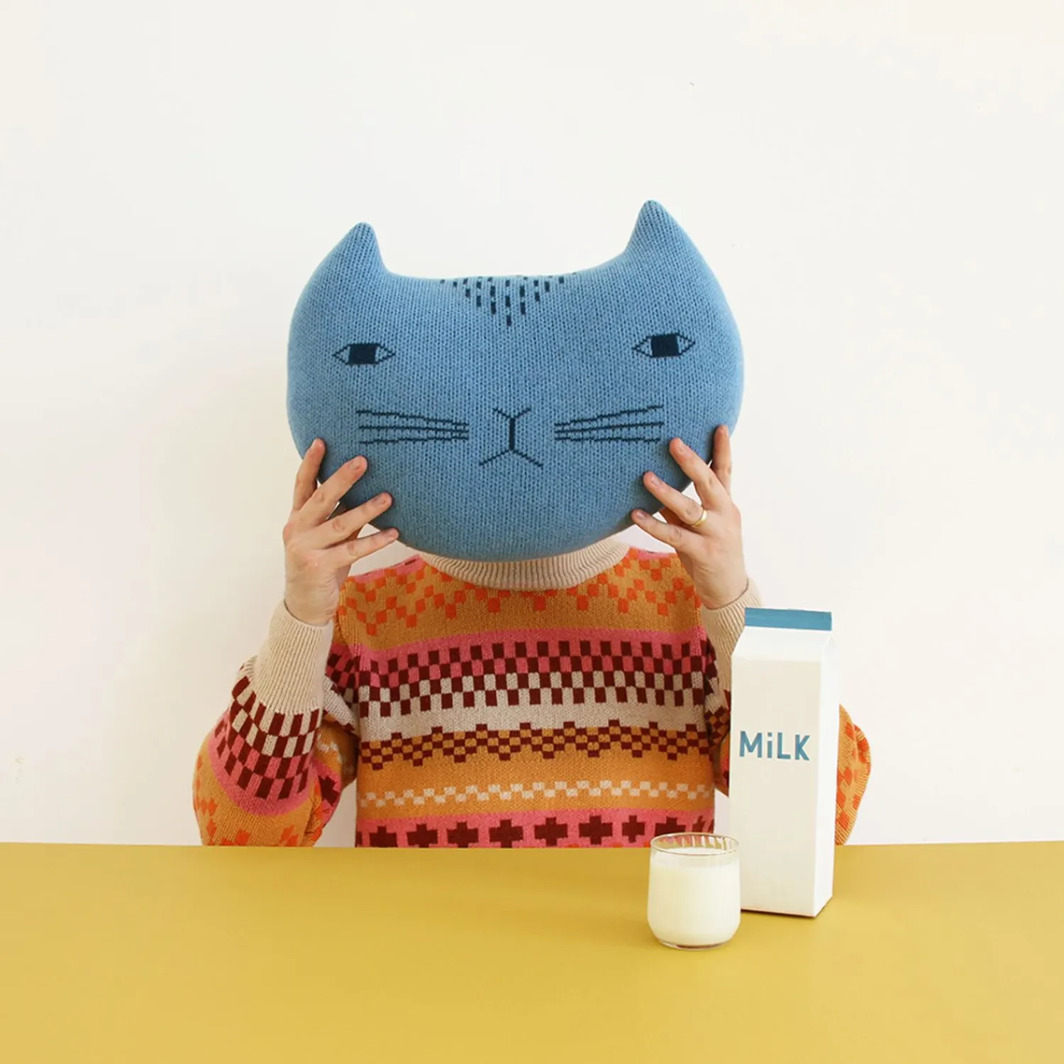 Cushions^Donna Wilson Cat Shaped Cushion