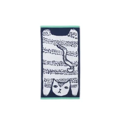Towels & Bath Mats^Donna Wilson Cat Towels Hand & Bath Towel Set