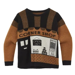 Lambswool Sweaters^Donna Wilson Corner Shop Sweater