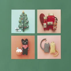 Stationery, Cards & Gift Wrap^Donna Wilson Cosy Christmas Cards - Set Of 4