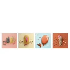 Stationery, Cards & Gift Wrap^Donna Wilson Cosy Greeting Cards - Set Of 4