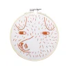 Make Your Own^Donna Wilson Cotton Clara Scamp Embroidery Kit