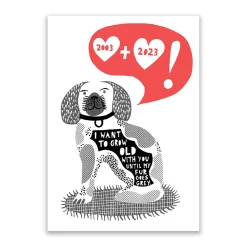 Creatures^Donna Wilson X Rob Ryan Pair Of Staffordshire Dogs - Limited Edition Of 50