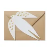 Stationery, Cards & Gift Wrap^Donna Wilson Dove Shaped Card