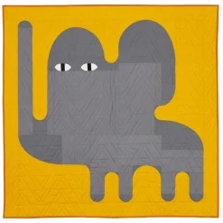 Make Your Own^Donna Wilson Egbert Elephant Quilt Downloadable Pattern By Papper, Sax, Sten