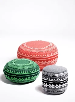 Donna Wilson & Scp^Donna Wilson Ernest Pouffe In Zigzag