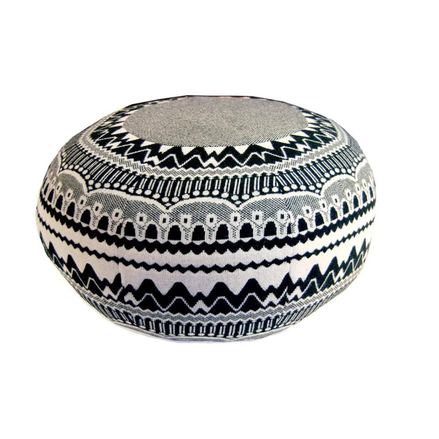 Cushions^Donna Wilson Frank Pouffe In Zigzag