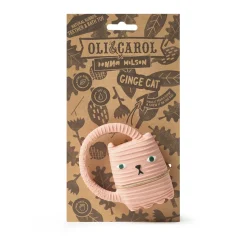 Teethers & Bath Toys^Donna Wilson Ginge Cat Teether - Oli & Carol X