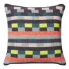 Cushions^Donna Wilson Glitch Woven Cushion - Denim Blue