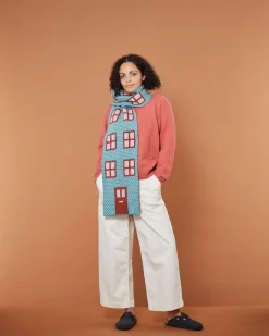 Scarves + Shawls^Donna Wilson House Shaped Scarf - Shamrock
