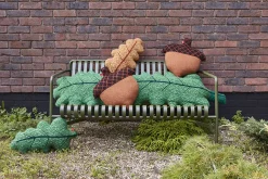 Cushions^Donna Wilson Large Leaf Bolster - Green