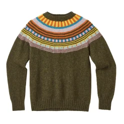 Lambswool Sweaters^Donna Wilson Magic Circle Yoke Sweater - Pineshadow