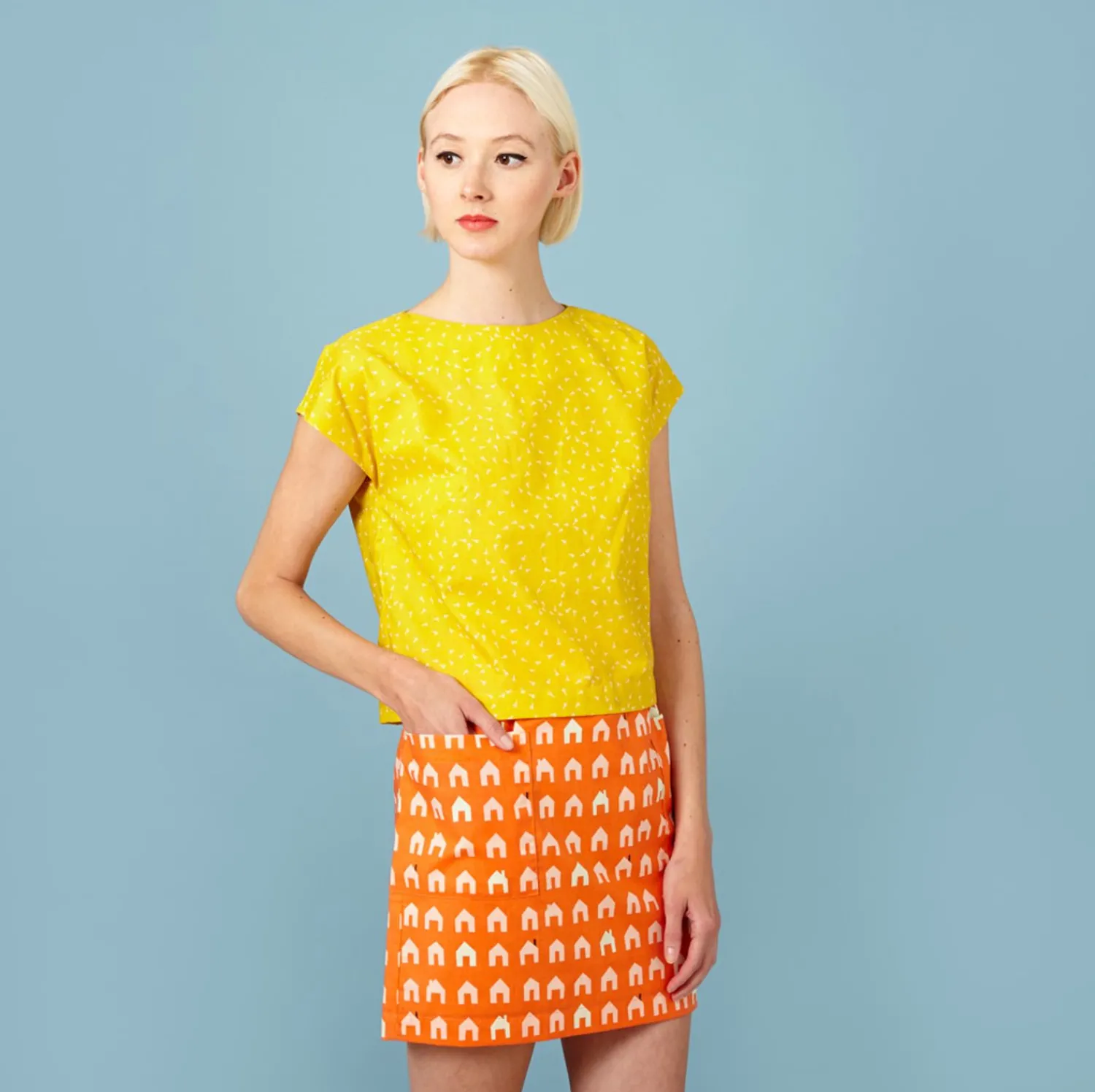 Make Your Own^Donna Wilson Make Your Own Cap Sleeve Top - Downloadable Pattern