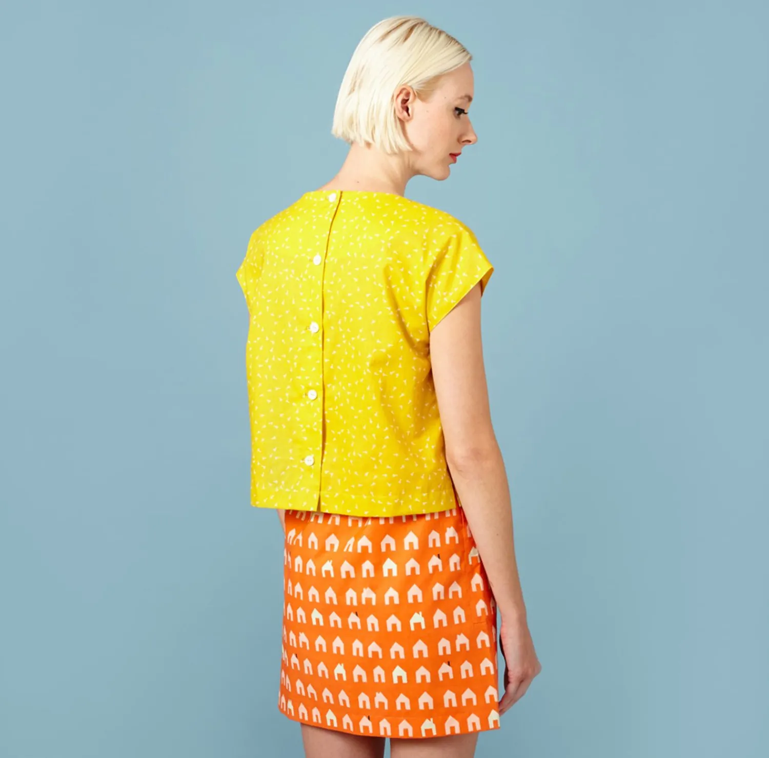 Make Your Own^Donna Wilson Make Your Own Cap Sleeve Top - Downloadable Pattern
