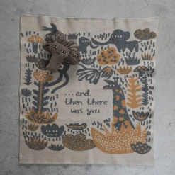 Blankets & Throws^Donna Wilson Menagerie Baby Blanket - Oatmeal