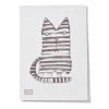 Art Prints^Donna Wilson Mono Cat 20 Years Riso Print - Limited Edition