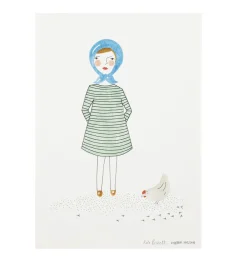 Art Prints^Donna Wilson Mother Hen Print