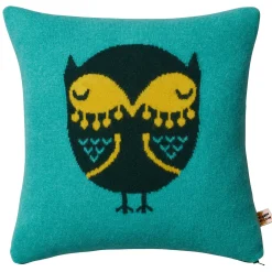 Cushions^Donna Wilson Owl Cushion - Green