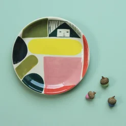 Ceramics & Tableware^Donna Wilson Prism Side Plate