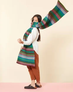 Scarves + Shawls^Donna Wilson Shiel Blanket Scarf - Claret