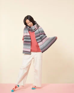 Scarves + Shawls^Donna Wilson Shiel Blanket Scarf - Tea Rose