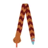 Scarves + Shawls^Donna Wilson Snake Scarf - Gold & Rust