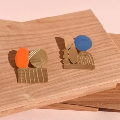Titlee X Donna Wilson Jewellery^Donna Wilson Tutti Brooch - Orange - Titlee X